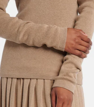 Lisa Yang Pullover Vivian Aus Baumwolle Und Kaschmir In Brown