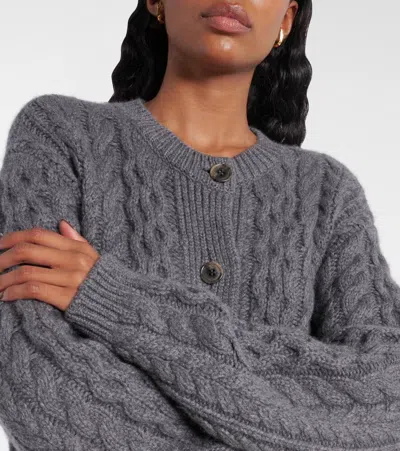 Lisa Yang Cardigan Ditte Aus Kaschmir In Gray