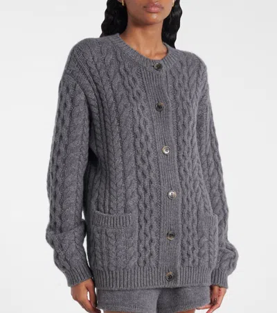 Lisa Yang Cardigan Ditte Aus Kaschmir In Gray