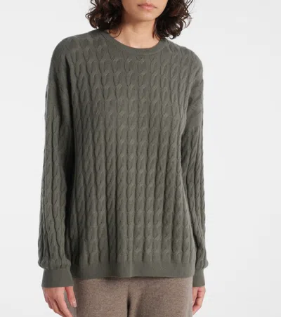 Lisa Yang Pullover Aus Kaschmir In Green