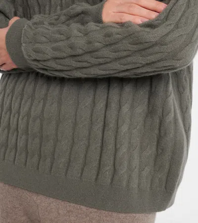 Lisa Yang Pullover Aus Kaschmir In Green