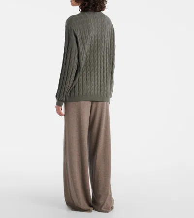 Lisa Yang Pullover Aus Kaschmir In Green