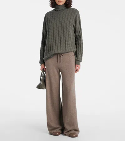 Lisa Yang Pullover Aus Kaschmir In Green