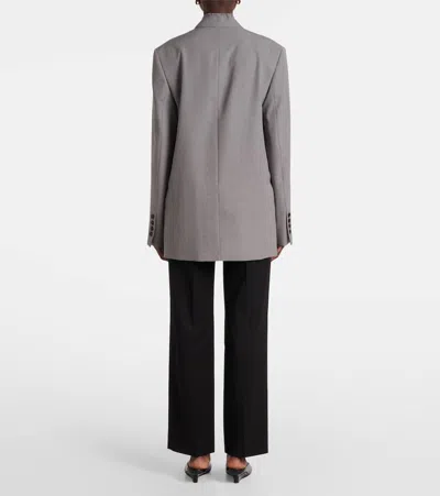 Totême Long Sleeve Blazer In Gray