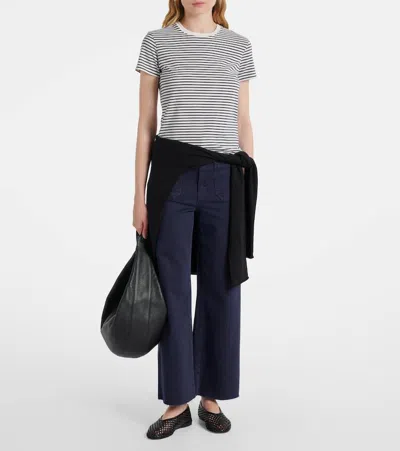 Frame The Baby Tee In Animal Print