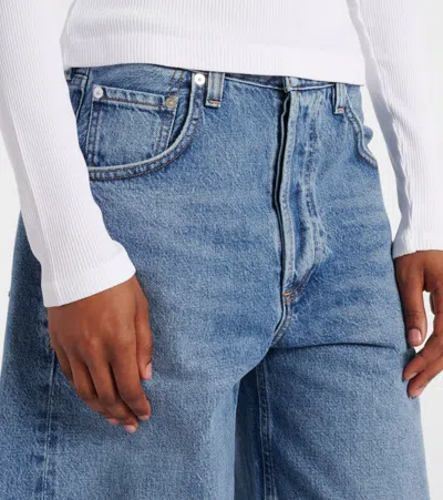 Citizen Of Humanity X Bloom Farm Exclusive Varra Cotton Henley Shirt In White