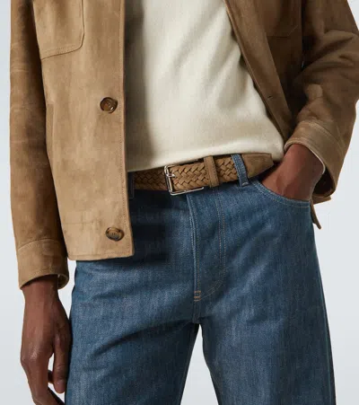 Tod's Adjustable Woven Belt