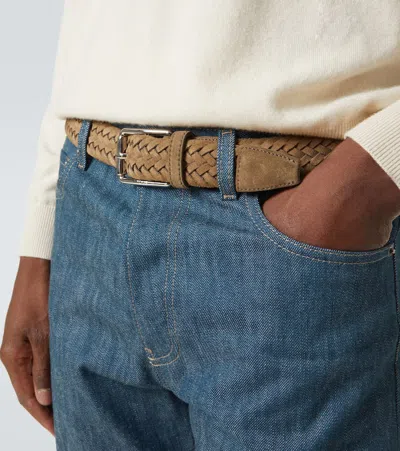 Tod's Adjustable Woven Belt