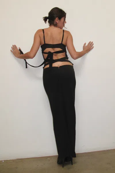 Ar25 Dolce & Gabbana Open Back Maxi Dress
