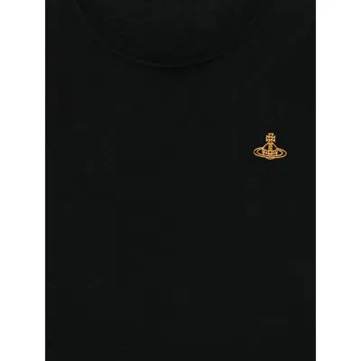 Vivienne Westwood Organic Cotton T-shirt With Signature Orb Logo