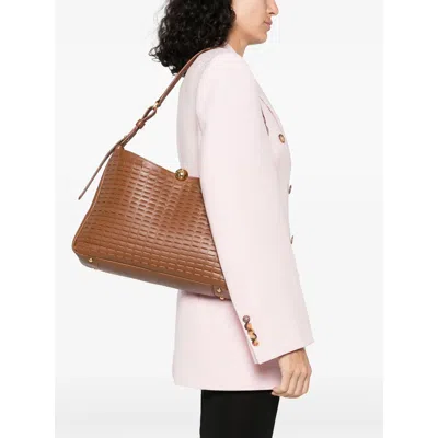 Furla Sfera Soft Shoulder Bag In Brown