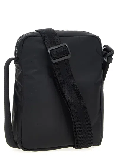 Hugo Boss Logo Shoulder Strap Crossbody Bags Black