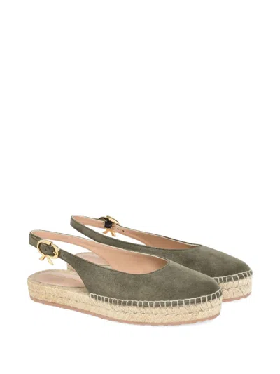 Gianvito Rossi Paz Espadrilles In Green