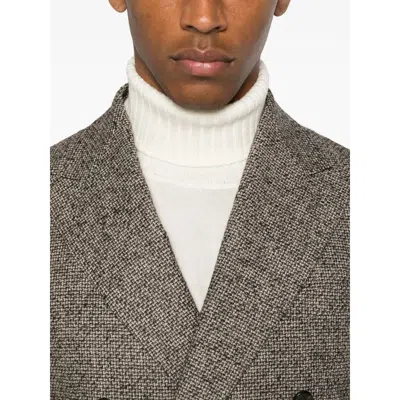 Tagliatore Neutral  Black Jackets