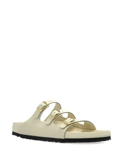 Birkenstock Triple Buckle Open Toe Flat Sole Sandals