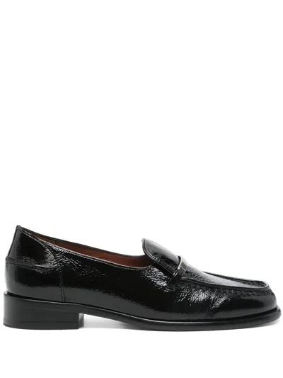 Shop Maison Kitsuné Soft Leather Loafers Shoes