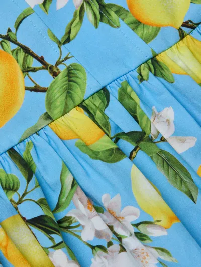 L Agence Floral Lemon Jai Drop-waist Mini Dress In Multi