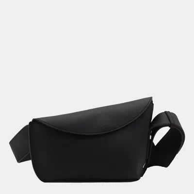 Alexander Mcqueen Alexander Mc Queen Sling T Bar Black Calf Leather Crossbody