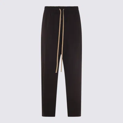 Fear Of God Virgin Wool Cashmere Forum Trousers In Black
