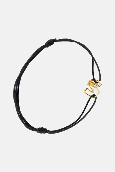 Aliita Letra S Ct Bracelet In Black