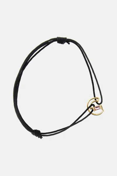 Aliita Letra G Tr Bracelet In Black