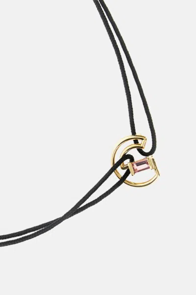 Aliita Letra G Tr Bracelet In Black