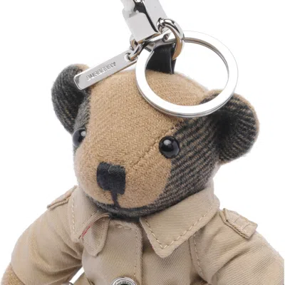 Burberry Beige Vintage Check Thomas Trench Keychain