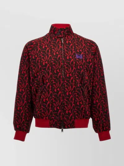 Baracuta Pattern High-necked Casual Jacket