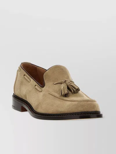 Tricker's Elton Loafers In Nude