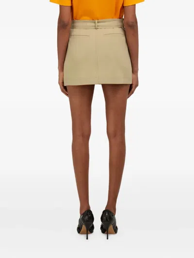 Ferragamo Mini Skirt With Applied Pockets