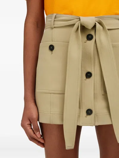 Ferragamo Mini Skirt With Applied Pockets