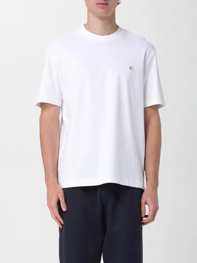 Hugo Boss Mercerized-cotton T-shirt With Double B Monogram