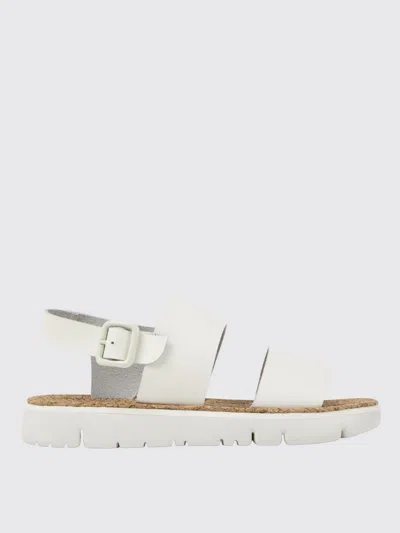 Camper Heeled Sandal  Woman Color White In White