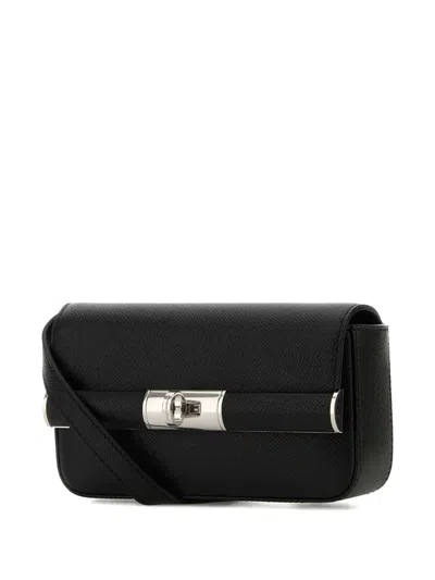 Dolce & Gabbana Men Black Leather Clutch