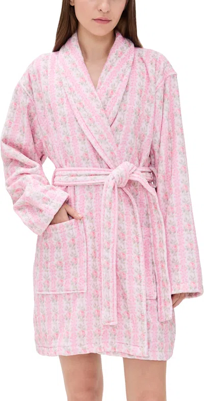 Loveshackfancy Indie Robe Strawberry Macaroon