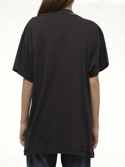Balenciaga Extra Large Short-sleeved T-shirt In Black