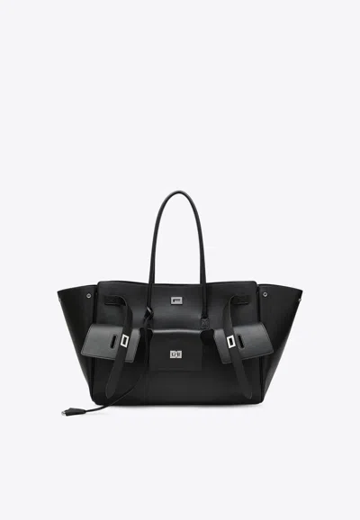 Balenciaga Bel Air Large Tote Bag In Black