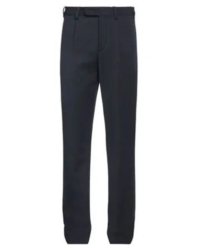 Devore Incipit Man Pants Navy Size 38 Cotton, Elastane