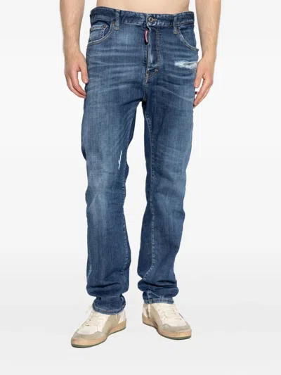 Dsquared2 Logo~tag Jeans In Multi