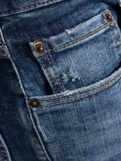 Dsquared2 Logo~tag Jeans In Multi