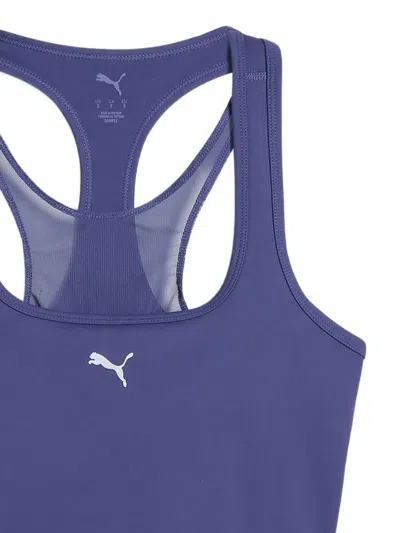 Puma Cloudspum Mesh 2-in-1 Tank Top In Purple