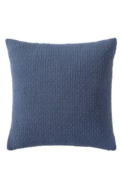 Nautica Wave Texture Blue Decorative Pillow