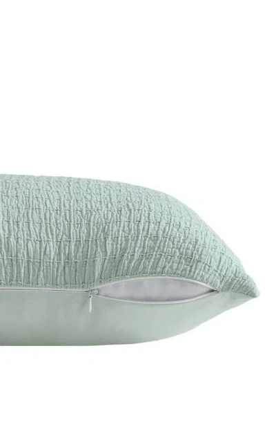 Nautica Wave Texture Turquoise Decorative Pillow