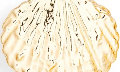 Tasha Shell Triple Drop Earrings