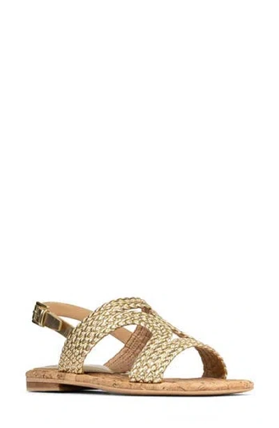 Donald Pliner Women Hectorly Platino Casual In Gold