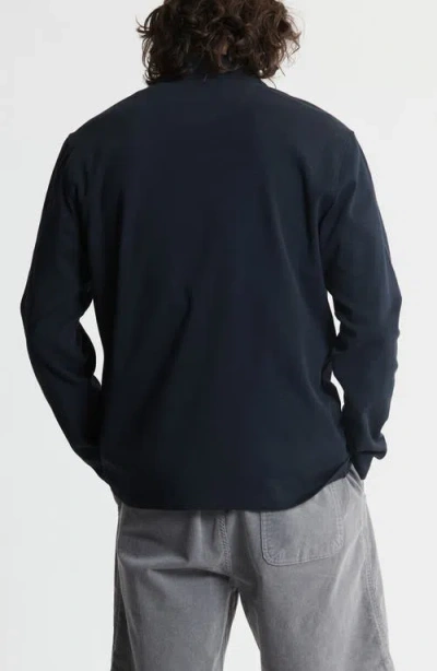Jachs Stretch Slub Cotton Quarter Zip Pullover