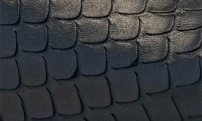 Mezlan Snake Embossed Rope Loafer