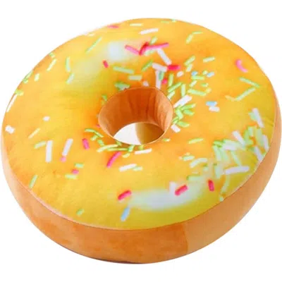 Luxury Home 3d Donut Throw Pillow