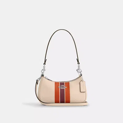 Coach Teri Mini Crossbody Bag With Stripe