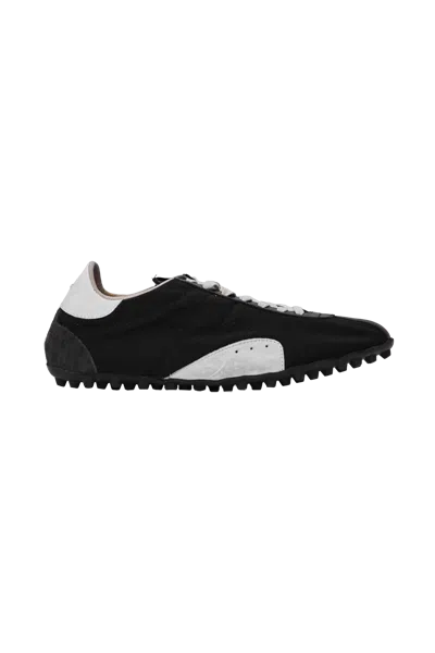 Maison Margiela Sprinters Low Top Cotton Blend Sneakers